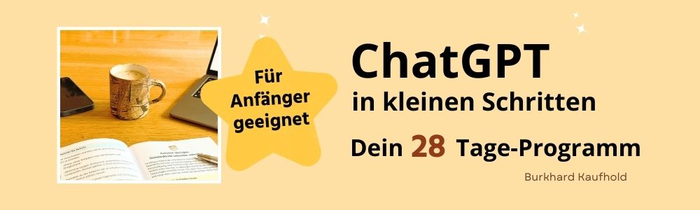Buch ChatGPT in kleinen Schritten